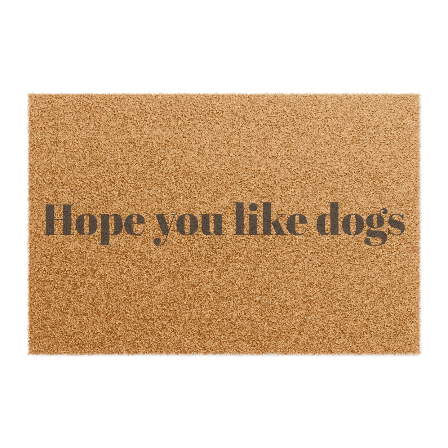 Hope You Like Dogs Doormat, Pet Lover Welcome Mat, Funny Home Decor, Dog Themed Gift, Animal Lover Housewarming Idea