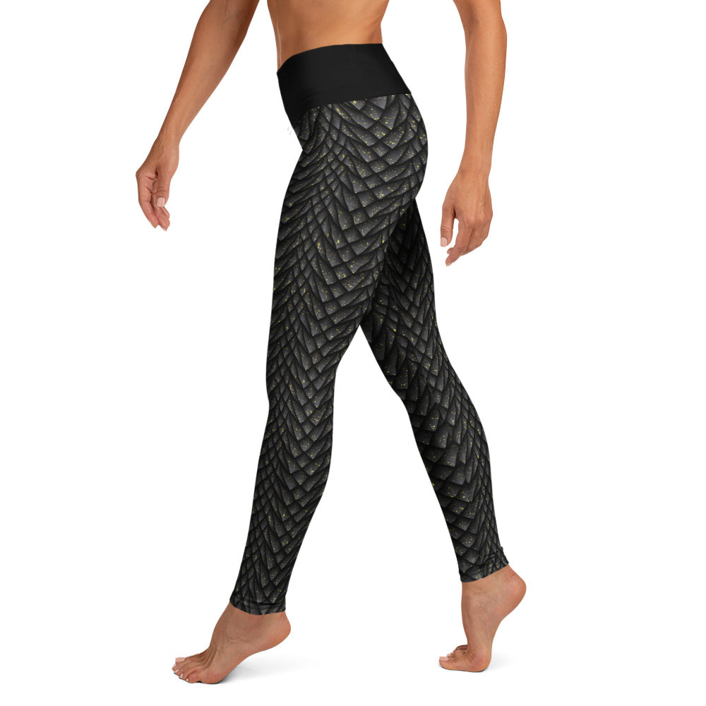 Dragon Scales Yoga Leggings