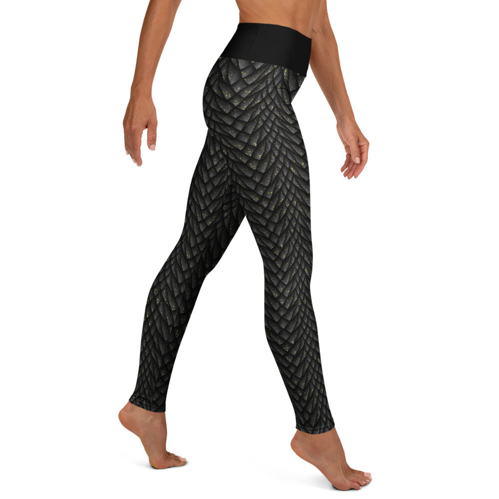 Dragon Scales Yoga Leggings